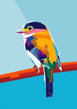 Pop Art Bird