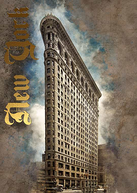 New York Flatiron Buildg