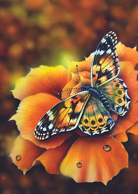 Painted Lady Butterfly