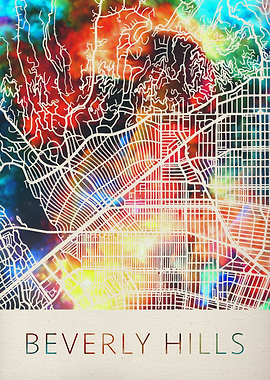 Beverly Hills Watercolor