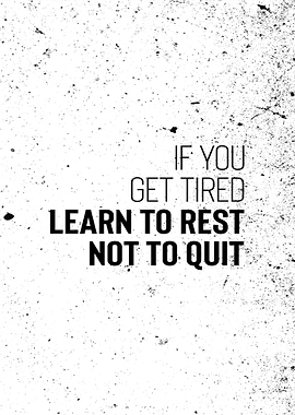 Learn to Rest