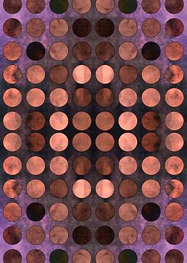 MELANGE of BlueCoralRust-B