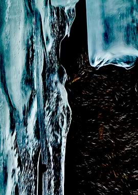 abstract ice background