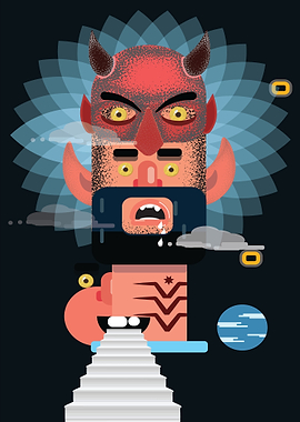 devil of greed artwork