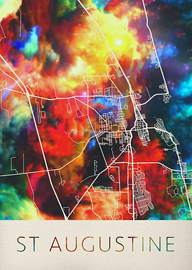 Saint Augustine Watercolor