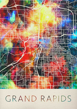 Grand Rapids City Map