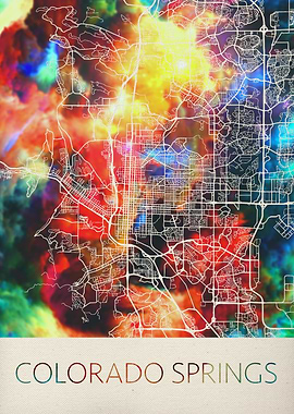 Colorado Springs City Map