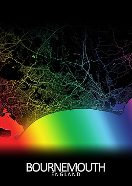 Bournemouth Rainbow Map