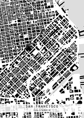 San Francisco city map
