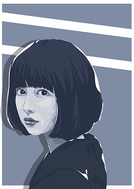 Women Short Hair Vector
