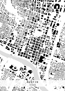 Austin city map
