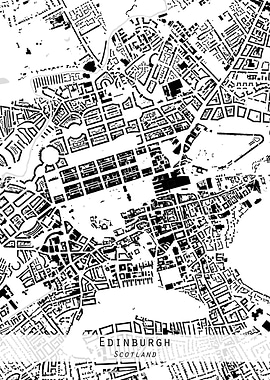 Edinburgh city map
