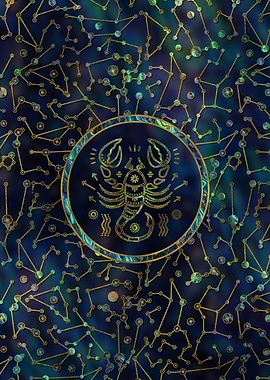 Scorpio Zodiac Gold