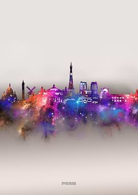 paris city galaxy