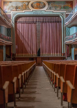 Old abandoned theater