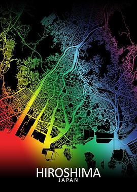 Hiroshima Rainbow CityMap