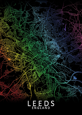 Leeds Rainbow City Map