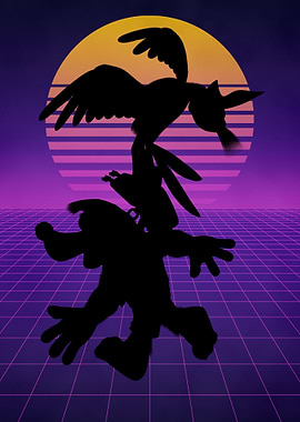 Retro Banjo And Kazooie