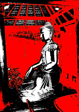 Statue of Buddha Profile