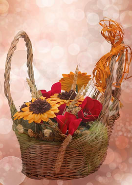 handmade bouquet of flower