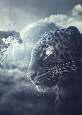 Mythical leopard