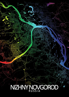 Nizhny Rainbow City Map