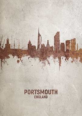 Portsmouth England Skyline