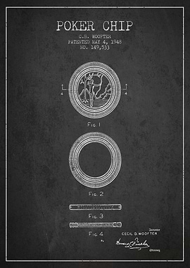 Poker Chip Patent