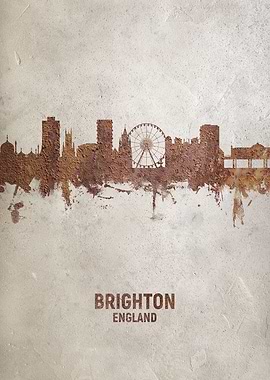 Brighton England Skyline