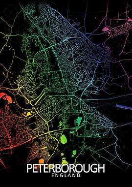 Peterborough Rainbow Map