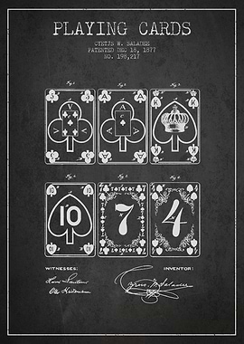 Playing Cards Patent