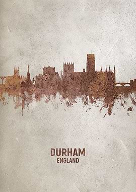 Durham England Skyline