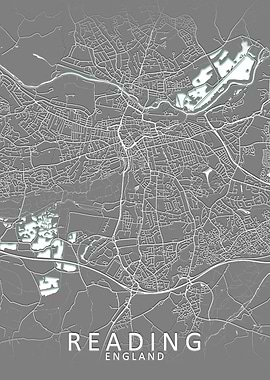 Reading Grey City Map