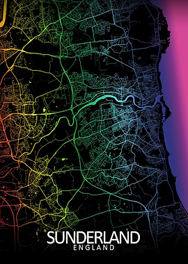 Sunderland Rainbow CityMap