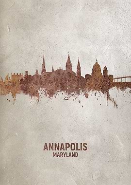 Annapolis Maryland Skyline
