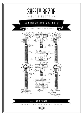 1915 Gillette Safety Razor