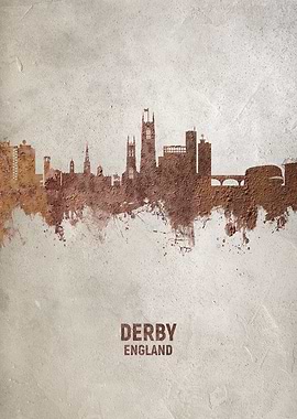 Derby England Skyline