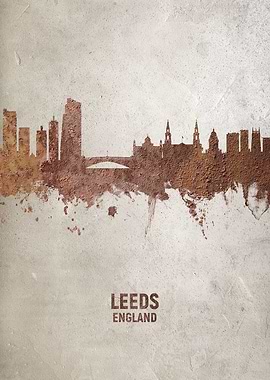 Leeds England Skyline