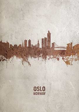 Oslo Norway Skyline