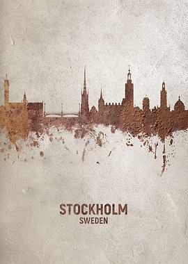 Stockholm Sweden Skyline