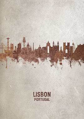 Lisbon Portugal Skyline