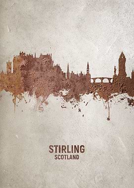 Stirling Scotland Skyline
