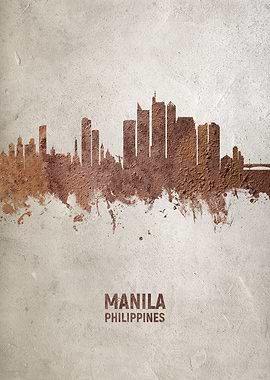 Manila Philippines Skyline