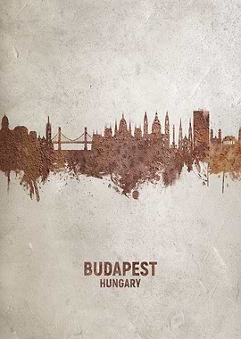 Budapest Hungary Skyline