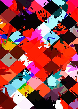 splash geometric pattern