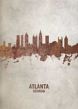 Atlanta Georgia Skyline