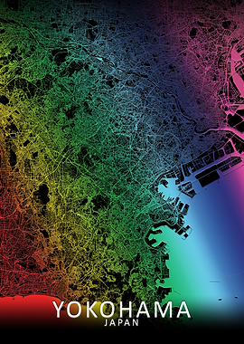 Yokohama Rainbow City Map