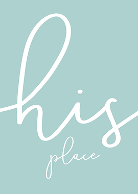 HIS PLACE turquoise