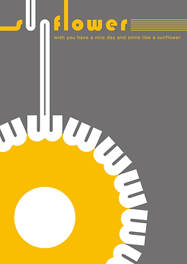 W of sunflower in bauhaus