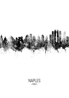 Naples Italy Skyline